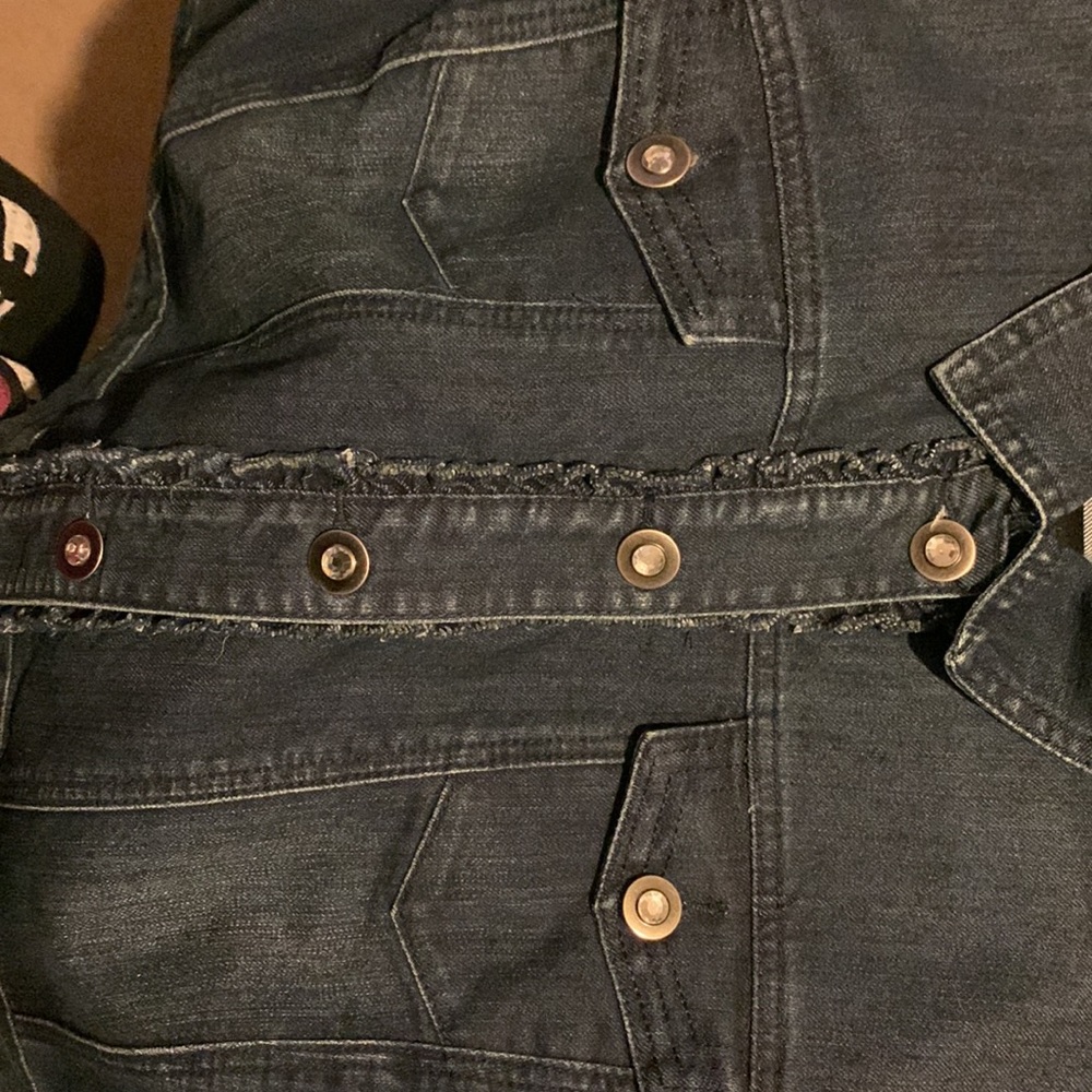 Ashley Stewart Jean Jacket Size 4x - Picture 5 of 7